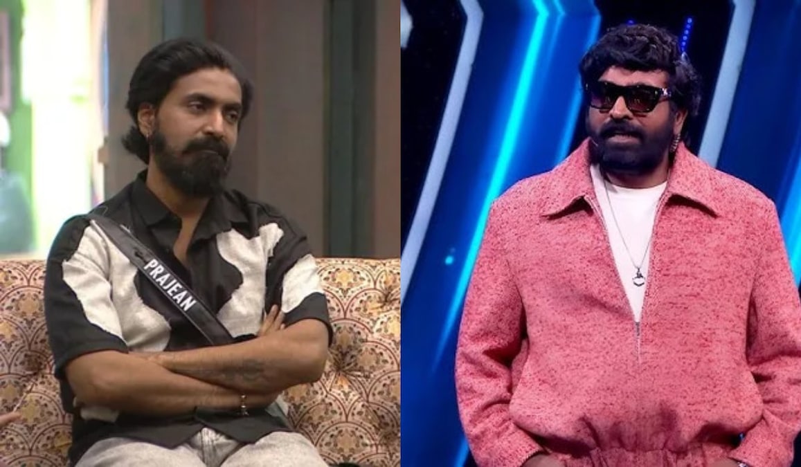 Bigg Boss Tamil 9: Prajin evicted; wife and housemate Sandra Amy says ‘you will know your mistakes once you go out’