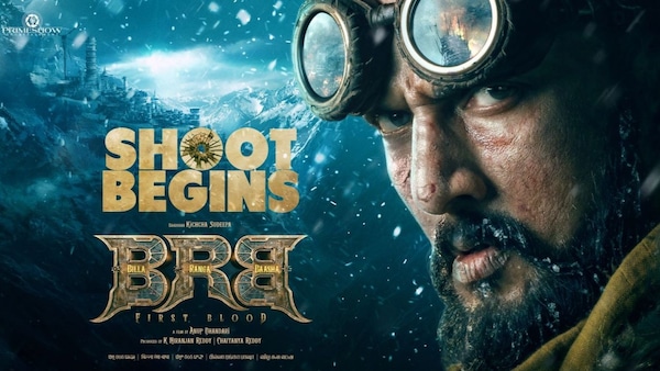 Kiccha Sudeep announces start of Billa Ranga Baashaa; fans love ‘benki’ new poster