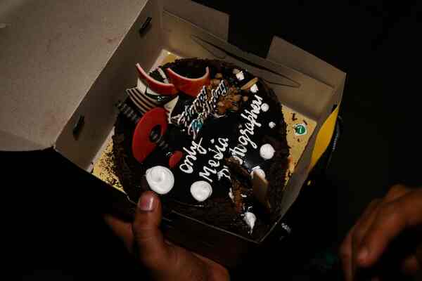 Birthday cake for Salman Khan (Courtesy: Manav Manglani)