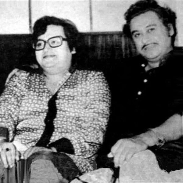 Bappi with Kishore Kumar