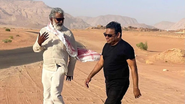 Blessy and AR Rahman in Jordan