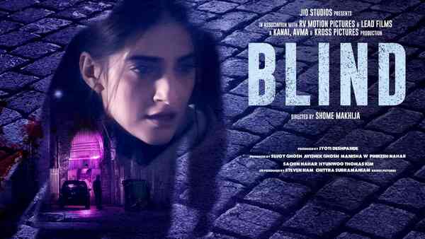 Blind first look: Sonam Kapoor turns visually impaired cop for her OTT debut film