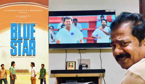 Prithvi, aka Sam from Blue Star, pens emotional note after his father Pandiarajan watches the film on OTT