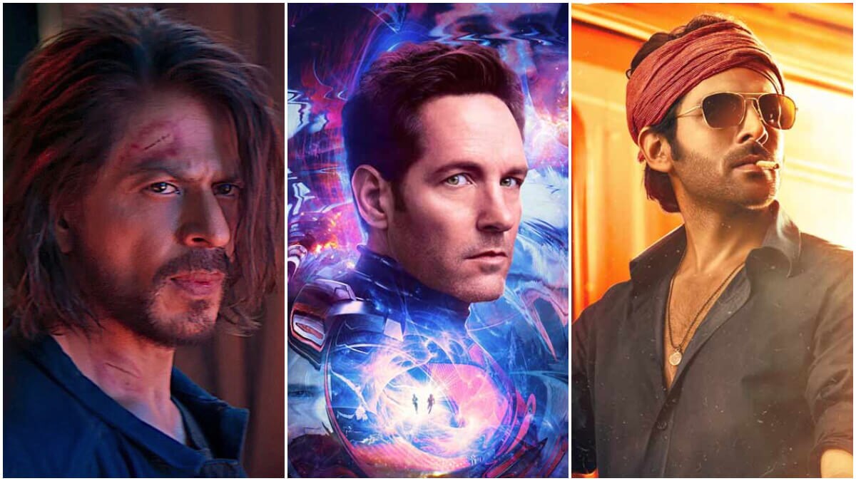 shehzada vs ant man 3 vs pathaan advance booking report: marvel film  smashes kartik aaryan movie, shah rukh khan-starrer still strong on week 4  bollywood news