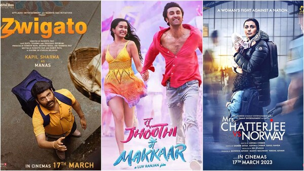 Box office updates: Mrs. Chatterjee vs. Norway vs Zwigato vs Tu Jhoothi Main Makkaar, here are all the details in numbers