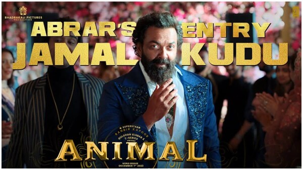 Bobby Deol frenzy - Jamal Kudu from Animal goes viral, clocks 4 Million views on YouTube within 6 hours