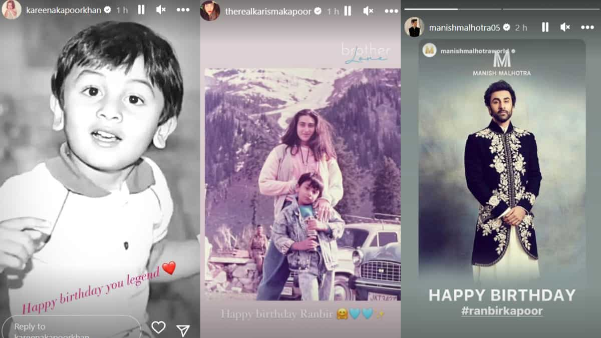 Ranbir Kapoor Turns 41! Kareena Kapoor To Manish Malhotra, Celebs Wish ...