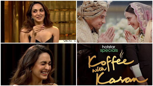 Koffee with Karan Season 8 - Kiara Advani reveals the reason behind Sidharth Malhotra’s ‘watch’ action at their wedding