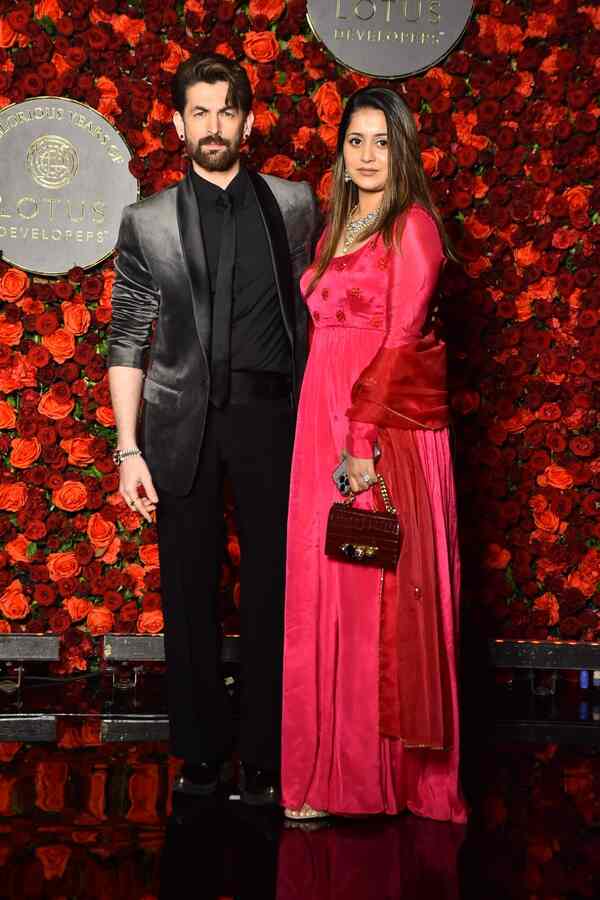 Neil Nitin Mukesh and his wife Rukmini Sahay. (Image Credit: Manav Manglani)