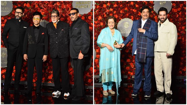 Anand Pandit's 60th birthday bash: Amitabh Bachchan, Shatrughan Sinha present at the same event decades after a rift
