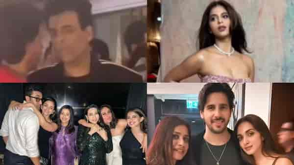 Inside VIDEOS of Shah Rukh Khan’s 58th birthday bash: Karan Johar, SRK, Aryan Khan and more are all smiles