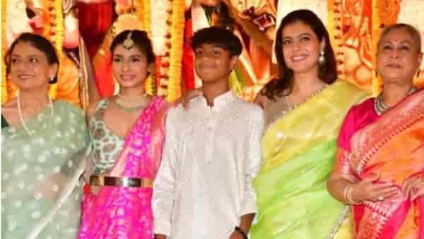 Kajol celebrates Durga Puja with Jaya Bachchan; fans demand a sequel of Kabhi Khushi Kabhie Gham...