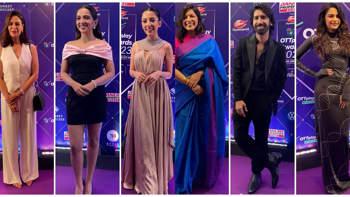 OTTplay Awards 2023 | LIVE UPDATES: Raj and DK, Neha Dhupia, Aparshakti Khurana and more grace in style