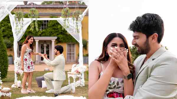 Armaan Malik and Aashna Shroff are officially engaged; Couple share beautiful PICS from the ceremony