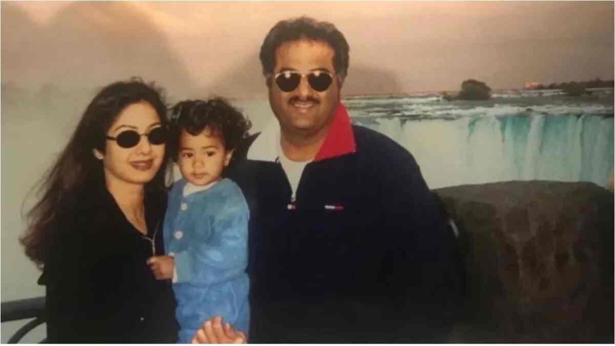 Was Janhvi Kapoor born out of wedlock? Father Boney Kapoor clarifies