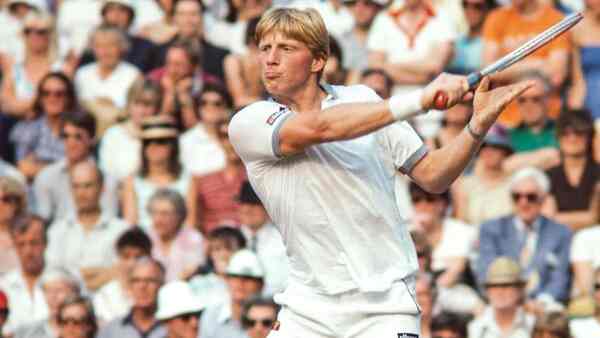 Boris Becker. Image courtesy Wimbledon