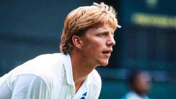 Boris Becker. Image courtesy Wimbledon