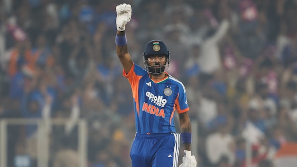 Hardik Pandya was given a rest due to workload management, keeping the T20 World Cup 2026 in mind. Image | BCCI