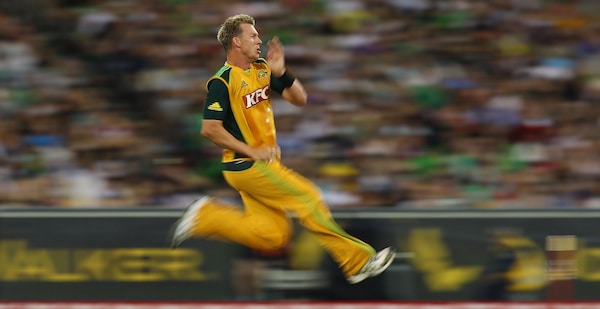 Brett Lee took 718 international wickets for Australia.