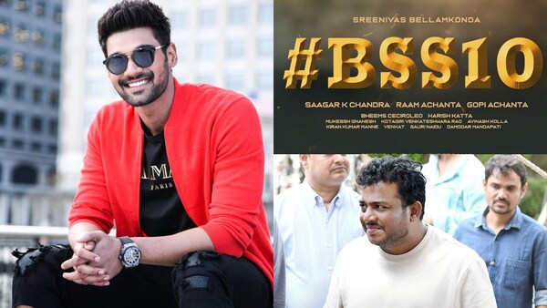 Sreenivas Bellamkonda’s BSS10 wraps up lengthy schedule - All you need to know about the title, first glimpse, crew