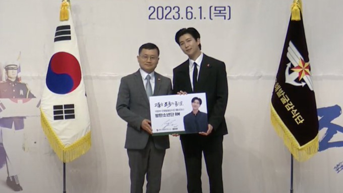 ARMY proud as BTS' RM named ambassador for Ministry of National Defence 'Killed in Action Recovery' organization
