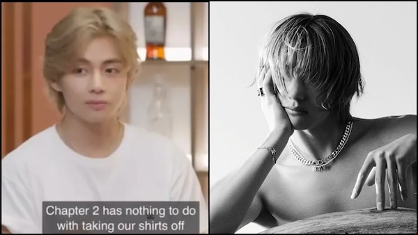 BTS' V's jaw-dropping photos has ARMY recall Kim Taehyung say 'Chapter 2 not about being shirtless'