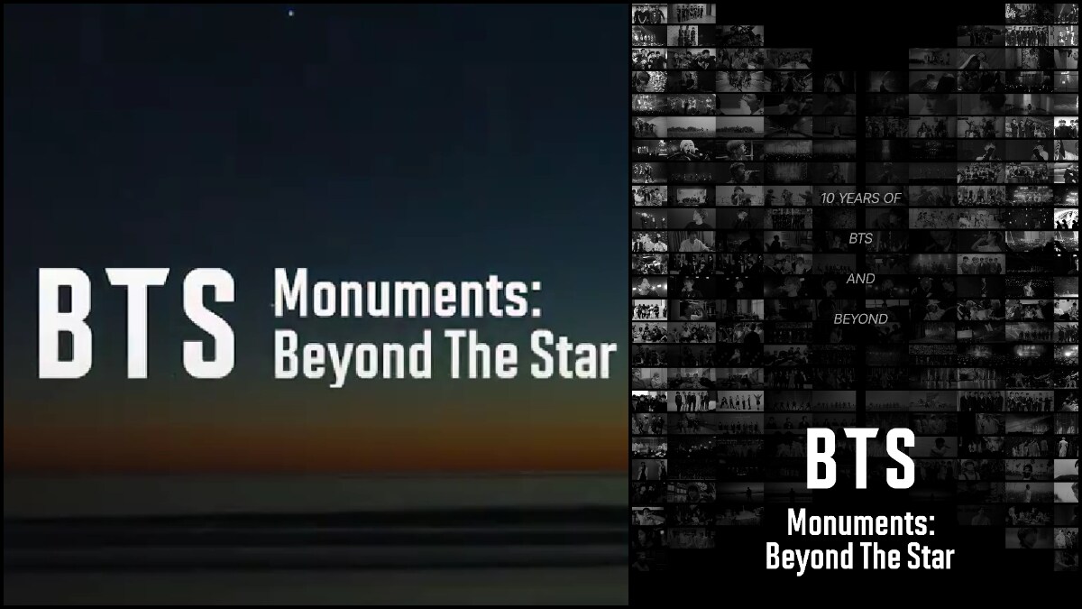 Bts Intrigues Army With Black And White Poster For Bts Monuments Beyond The Star Docuseries 4159