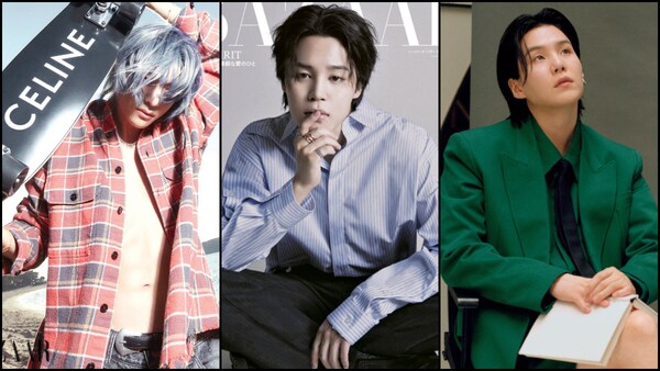 New photos of BTS' V, Jimin and Suga emerge, ARMY says its a 'Triple Kill Friday'
