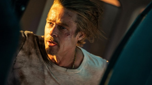 Bullet Train review: Stupendous Brad Pitt and an oddball cast keep the fast-paced film on track