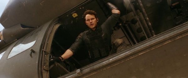 Chris Pratt's The Tomorrow War looks action packed. Check out the latest photos
