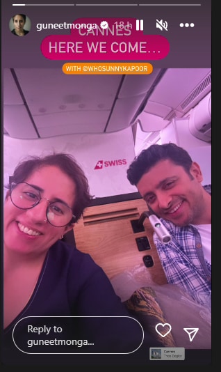 Guneet Monga, husband Sunny Kapoor to grace the red carpet at Cannes Film Festival