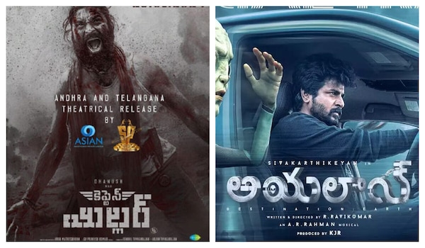 Captain Miller and Ayalaan's Telugu release fails to create a buzz, no takers for Tamil stars' films in Telugu states