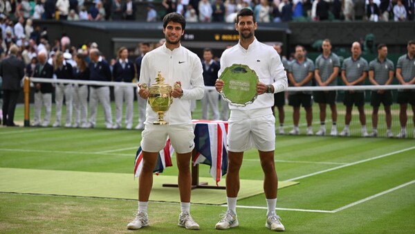 20-year-old Carlos Alcaraz stuns Novak Djokovic in Wimbledon 2023 Final, Twitter reacts with amazement