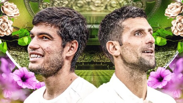 Novak Djokovic vs Carlos Alcaraz: Where to watch Wimbledon 2023 men's singles final on OTT in India