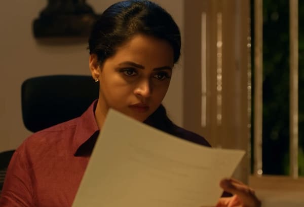Bhavana Menon in a still from the film