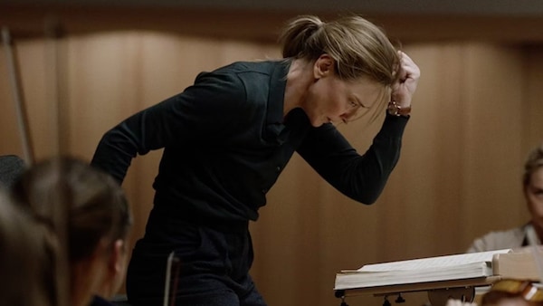 Cate Blanchett in a still from Tár