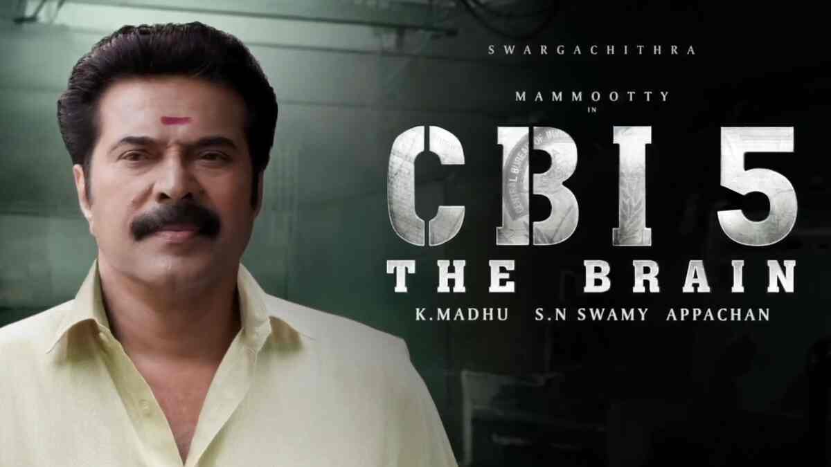 CBI 5 The Brain: Fifth movie in CBI franchise, starring Mammootty, gets title