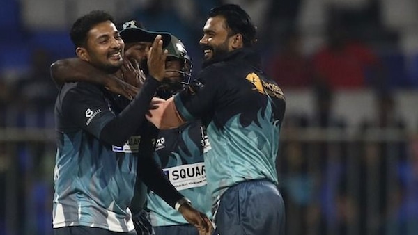 A file picture of the Kerala Strikers during CCL 2024