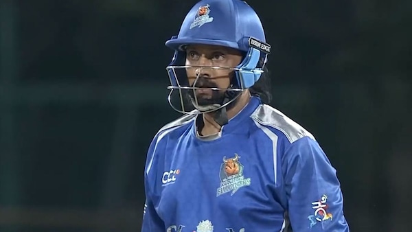 CCL 2026: Kiccha Sudeep during the semi-final against Chennai Kings