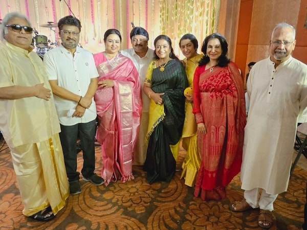 Celebrities at Adhik Ravichandran's wedding