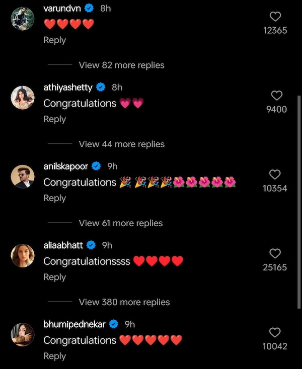Celebrities congratulate Sidharth Malhotra and Kiara Advani