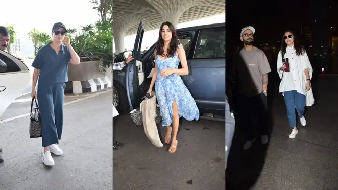 Anushka Sharma, Kareena Kapoor Khan and more: From midnight to noon, here are the list of celebs clicked at airports across cities