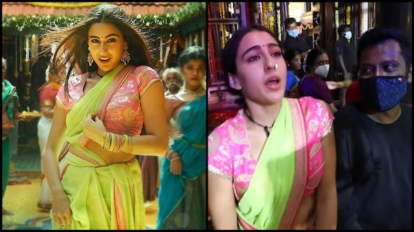 Atrangi Re: BTS video of Chaka Chak shows the work behind Sara Ali Khan’s groovy moves