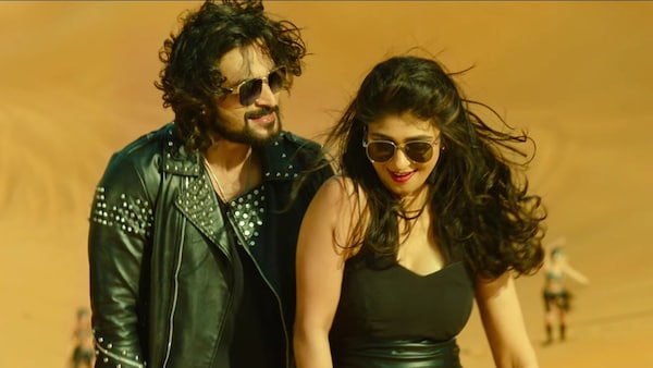 Sachin and Aditi Prabhudeva in the film