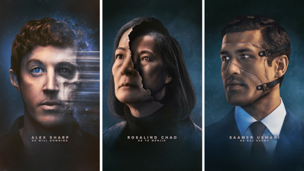 Character posters. 3 Body Problem. Netflix