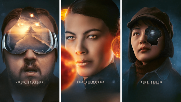 Character posters. 3 Body Problem. Netflix