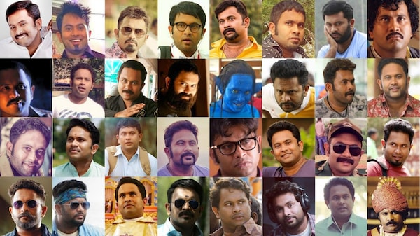 Characters played by Aju Varghese