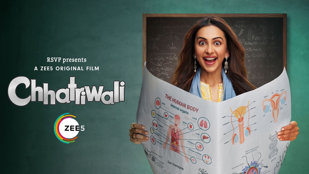 Chhatriwali Review: Rakul Preet Singh delivers a sluggish film that neither entertains nor educates