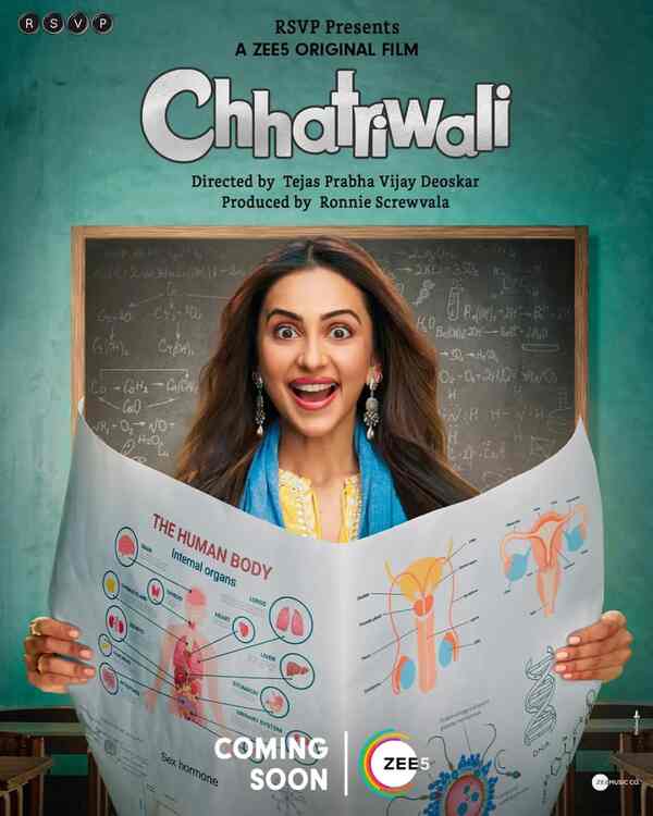 Rakul Preet Singh on Chhatriwali poster