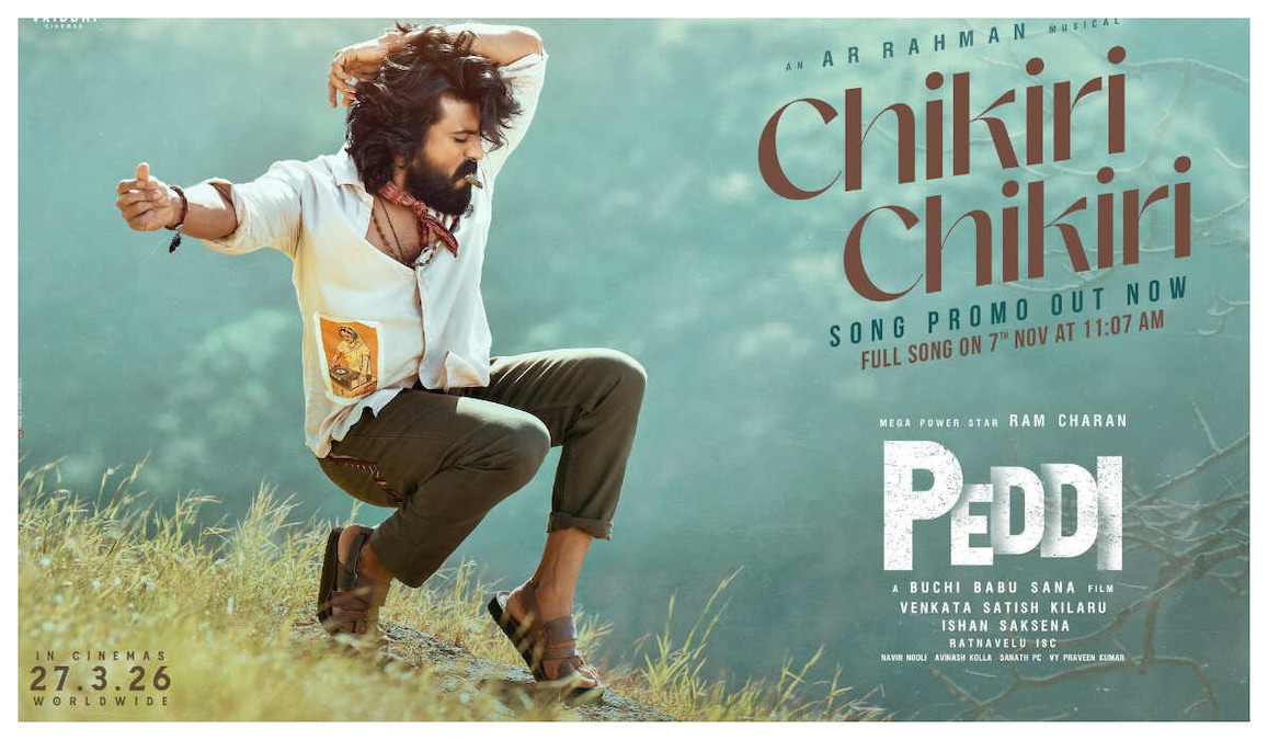 Peddi: Ram Charan’s Chikiri hook step sparks heat from trolls, but fans love it
